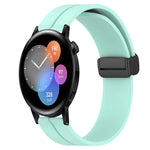 Cinturino in silicone con chiusura magnetica in tinta unita da 22 mm, For Huawei Watch GT Runner, For Huawei Watch 3