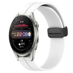 Cinturino in silicone con chiusura magnetica in tinta unita da 22 mm, For Huawei Watch 3 Pro, For Huawei GT2 Pro