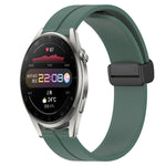 Cinturino in silicone con chiusura magnetica in tinta unita da 22 mm, For Huawei Watch 3 Pro, For Huawei GT2 Pro