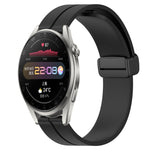 Cinturino in silicone con chiusura magnetica in tinta unita da 22 mm, For Huawei Watch 3 Pro, For Huawei GT2 Pro