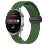 Cinturino in silicone con chiusura magnetica in tinta unita da 22 mm, For Huawei Watch 3 Pro, For Huawei GT2 Pro