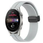 Cinturino in silicone con chiusura magnetica in tinta unita da 22 mm, For Huawei Watch 3 Pro, For Huawei GT2 Pro
