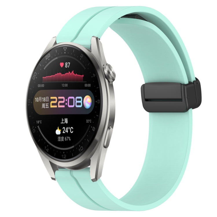 Cinturino in silicone con chiusura magnetica in tinta unita da 22 mm, For Huawei Watch 3 Pro, For Huawei GT2 Pro