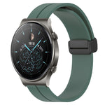 Cinturino in silicone con chiusura magnetica in tinta unita da 22 mm, For Huawei Watch 3 Pro, For Huawei GT2 Pro