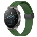 Cinturino in silicone con chiusura magnetica in tinta unita da 22 mm, For Huawei Watch 3 Pro, For Huawei GT2 Pro