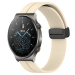 Cinturino in silicone con chiusura magnetica in tinta unita da 22 mm, For Huawei Watch 3 Pro, For Huawei GT2 Pro