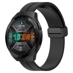 Cinturino in silicone con chiusura magnetica in tinta unita da 22 mm, For Huawei Watch GT 2E, For Huawei GT2 46mm