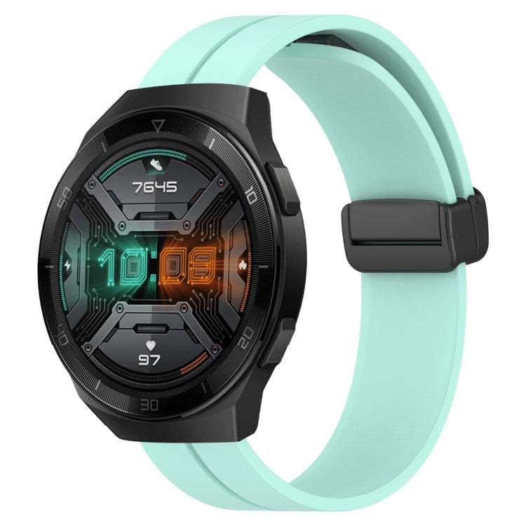 Cinturino in silicone con chiusura magnetica in tinta unita da 22 mm, For Huawei Watch GT 2E, For Huawei GT2 46mm