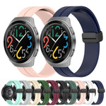 Cinturino in silicone con chiusura magnetica in tinta unita da 22 mm, For Huawei Watch GT 2E, For Huawei GT2 46mm