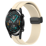 Cinturino in silicone con chiusura magnetica in tinta unita da 22 mm, For Huawei Watch GT 2E, For Huawei GT2 46mm
