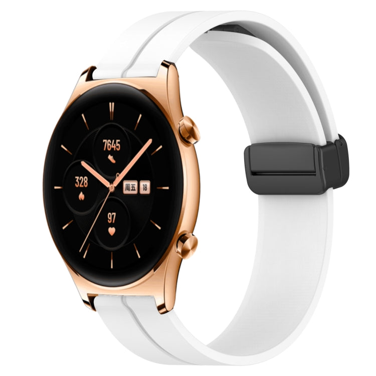 Cinturino in silicone 22 mm con chiusura magnetica per Honor Watc