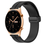 Cinturino in silicone con chiusura magnetica in tinta unita da 22 mm, For Honor Watch GS 3, For Honor Watch GS Pro