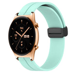 Cinturino in silicone con chiusura magnetica in tinta unita da 22 mm, For Honor Watch GS 3, For Honor Watch GS Pro