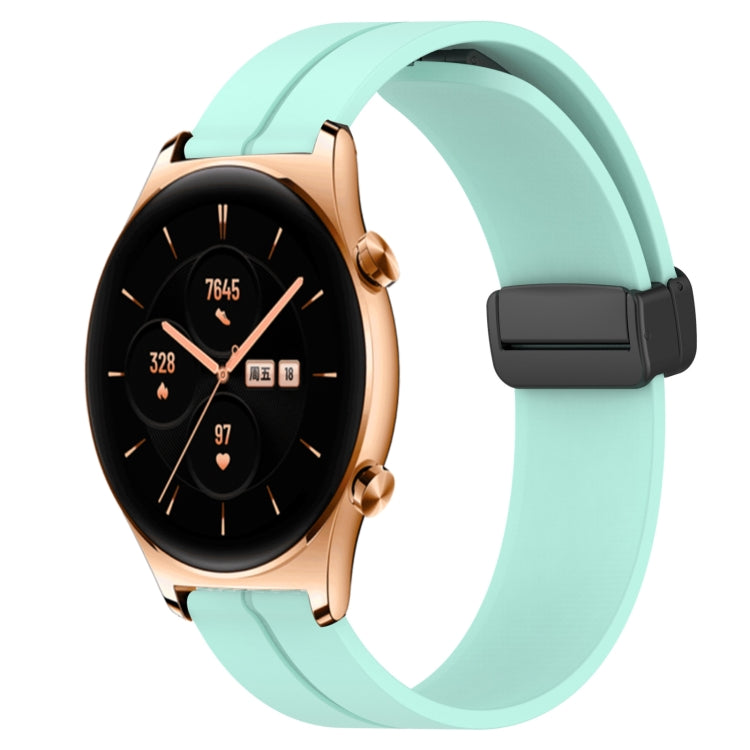 Cinturino in silicone con chiusura magnetica in tinta unita da 22 mm, For Honor Watch GS 3, For Honor Watch GS Pro