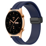 Cinturino in silicone con chiusura magnetica in tinta unita da 22 mm, For Honor Watch GS 3, For Honor Watch GS Pro