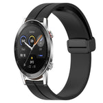 Cinturino in silicone con chiusura magnetica in tinta unita da 22 mm, For Honor Magic Watch 2 46mm, For Honor Watch Dream