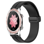 Cinturino in silicone con chiusura magnetica in tinta unita da 22 mm, For Honor Magic Watch 2 46mm, For Honor Watch Dream