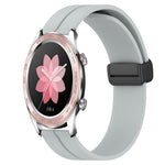 Cinturino in silicone con chiusura magnetica in tinta unita da 22 mm, For Honor Magic Watch 2 46mm, For Honor Watch Dream