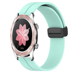 Cinturino in silicone con chiusura magnetica in tinta unita da 22 mm, For Honor Magic Watch 2 46mm, For Honor Watch Dream