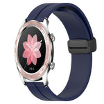 Cinturino in silicone con chiusura magnetica in tinta unita da 22 mm, For Honor Magic Watch 2 46mm, For Honor Watch Dream