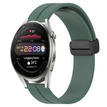 Cinturino in silicone con chiusura magnetica in tinta unita da 22 mm, For Huawei Watch 3 Pro New