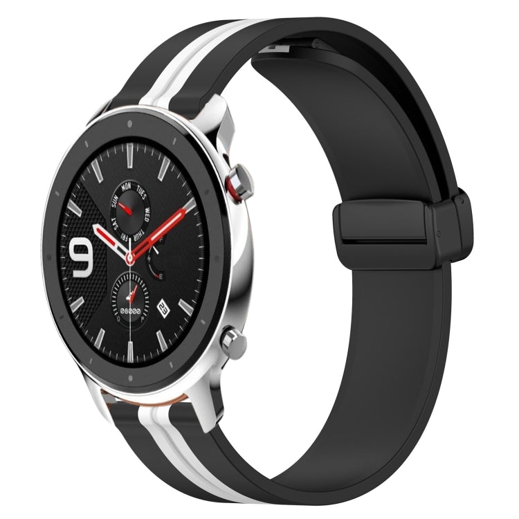 Cinturino in silicone con chiusura magnetica pieghevole da 22 mm, For Amazfit GTR 4, For Amazfit GTR 3