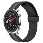 Cinturino in silicone con chiusura magnetica pieghevole da 22 mm, For Amazfit GTR 4, For Amazfit GTR 3