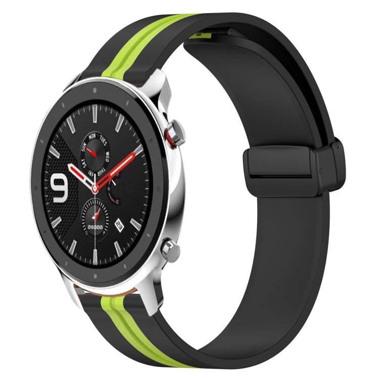 Cinturino in silicone con chiusura magnetica pieghevole da 22 mm, For Amazfit GTR 4, For Amazfit GTR 3