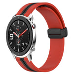 Cinturino in silicone con chiusura magnetica pieghevole da 22 mm, For Amazfit GTR 4, For Amazfit GTR 3