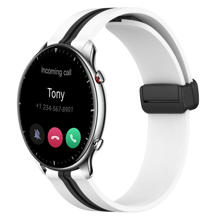 Cinturino in silicone 22 mm con chiusura magnetica per Amazfit GT