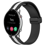Cinturino in silicone con chiusura magnetica pieghevole da 22 mm, For Amazfit GTR 2, For Amazfit 3