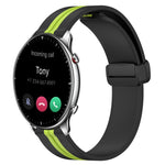Cinturino in silicone con chiusura magnetica pieghevole da 22 mm, For Amazfit GTR 2, For Amazfit 3