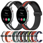 Cinturino in silicone con chiusura magnetica pieghevole da 22 mm, For Amazfit GTR 2, For Amazfit 3