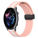 Cinturino in silicone con chiusura magnetica pieghevole da 22 mm, For Amazfit GTR 2, For Amazfit 3