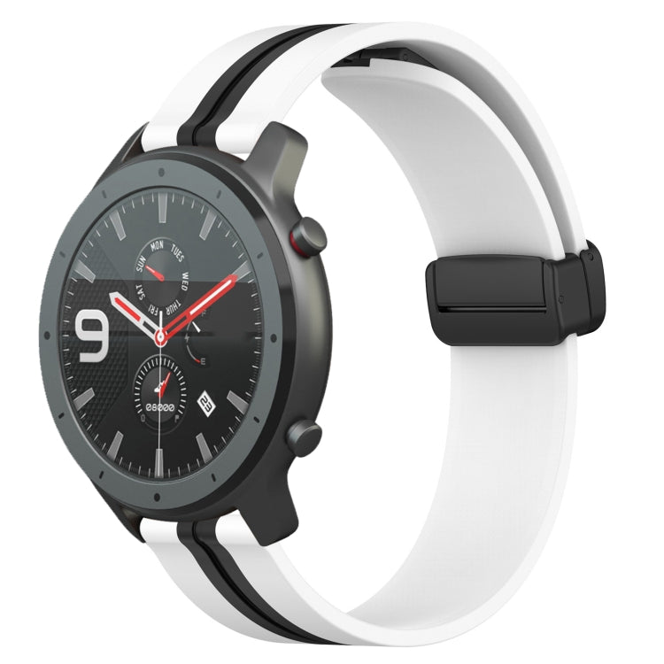 Cinturino in silicone con chiusura magnetica per Amazfit GTR 47mm