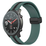Cinturino in silicone con chiusura magnetica pieghevole da 22 mm, For Amazfit GTR 47mm