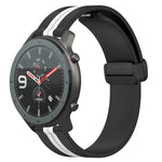 Cinturino in silicone con chiusura magnetica pieghevole da 22 mm, For Amazfit GTR 47mm