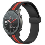 Cinturino in silicone con chiusura magnetica pieghevole da 22 mm, For Amazfit GTR 47mm