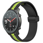 Cinturino in silicone con chiusura magnetica pieghevole da 22 mm, For Amazfit GTR 47mm