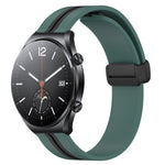 Cinturino in silicone con chiusura magnetica pieghevole da 22 mm, For Xiaomi MI Watch S1, For Xiaomi MI Watch S1 Pro