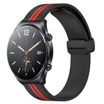 Cinturino in silicone con chiusura magnetica pieghevole da 22 mm, For Xiaomi MI Watch S1, For Xiaomi MI Watch S1 Pro