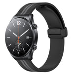 Cinturino in silicone con chiusura magnetica pieghevole da 22 mm, For Xiaomi MI Watch S1, For Xiaomi MI Watch S1 Pro