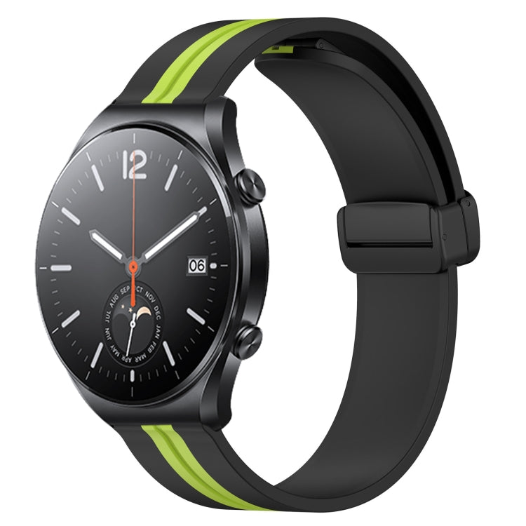 Cinturino in silicone con chiusura magnetica pieghevole da 22 mm, For Xiaomi MI Watch S1, For Xiaomi MI Watch S1 Pro