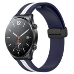 Cinturino in silicone con chiusura magnetica pieghevole da 22 mm, For Xiaomi MI Watch S1, For Xiaomi MI Watch S1 Pro