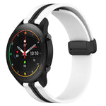 Cinturino in silicone con chiusura magnetica pieghevole da 22 mm, For Xiaomi MI Watch S1, For Xiaomi MI Watch S1 Pro
