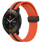 Cinturino in silicone con chiusura magnetica pieghevole da 22 mm, For Xiaomi MI Watch S1, For Xiaomi MI Watch S1 Pro