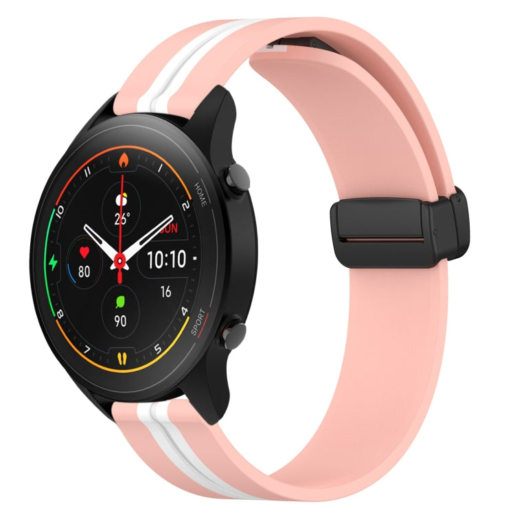 Cinturino in silicone con chiusura magnetica pieghevole da 22 mm, For Xiaomi MI Watch S1, For Xiaomi MI Watch S1 Pro