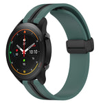 Cinturino in silicone con chiusura magnetica pieghevole da 22 mm, For Xiaomi MI Watch S1, For Xiaomi MI Watch S1 Pro