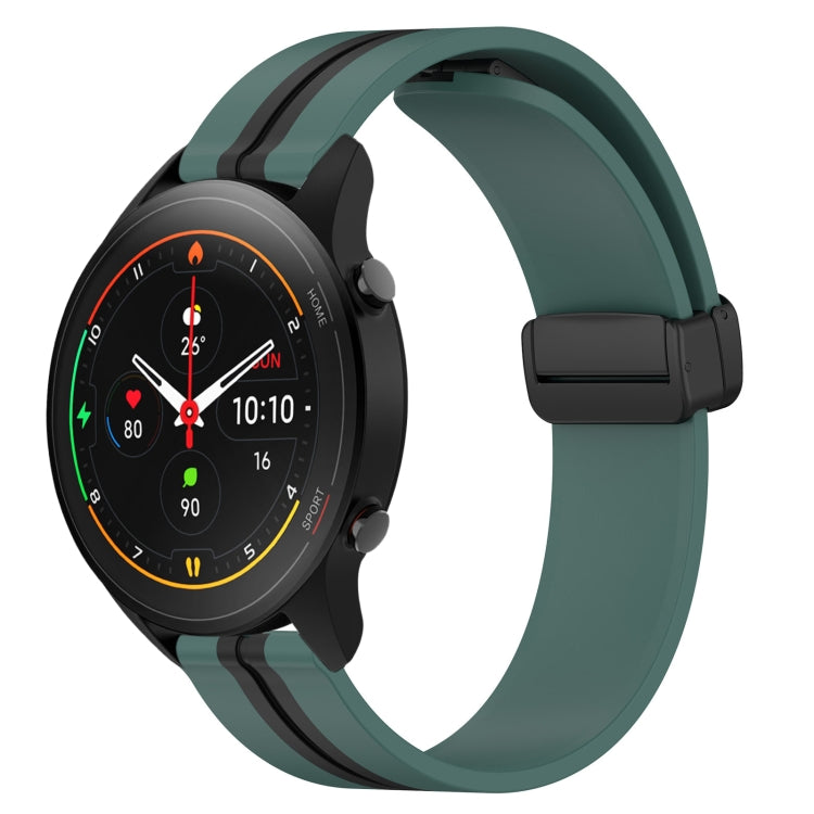 Cinturino in silicone con chiusura magnetica pieghevole da 22 mm, For Xiaomi MI Watch S1, For Xiaomi MI Watch S1 Pro
