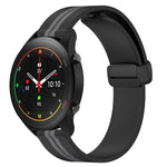 Cinturino in silicone con chiusura magnetica pieghevole da 22 mm, For Xiaomi MI Watch S1, For Xiaomi MI Watch S1 Pro